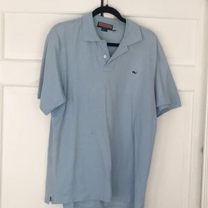 Vineyard Vines Light Blue Polo